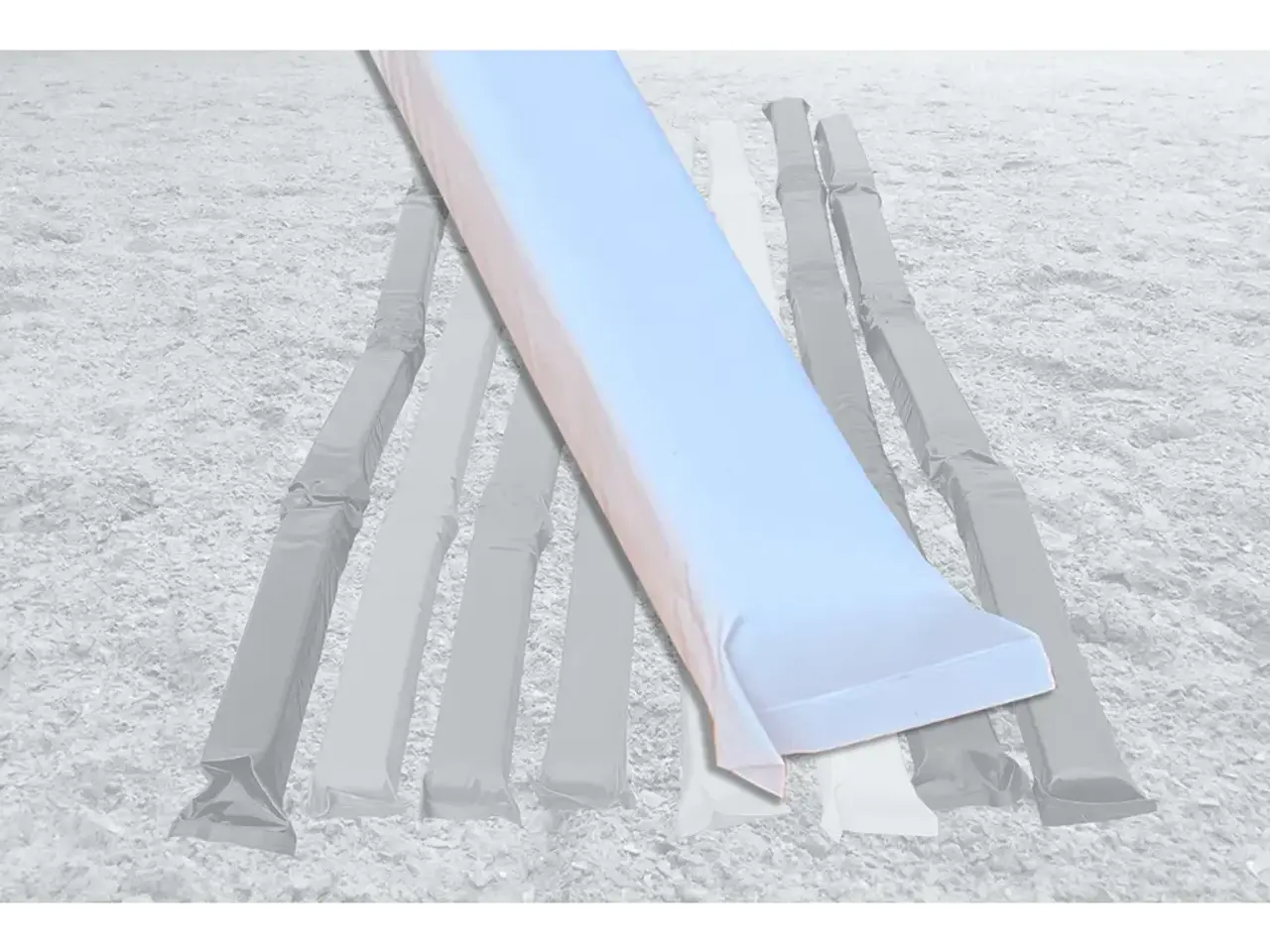 Billede 1 - Bom Blød soft hvid 10x10x300cm