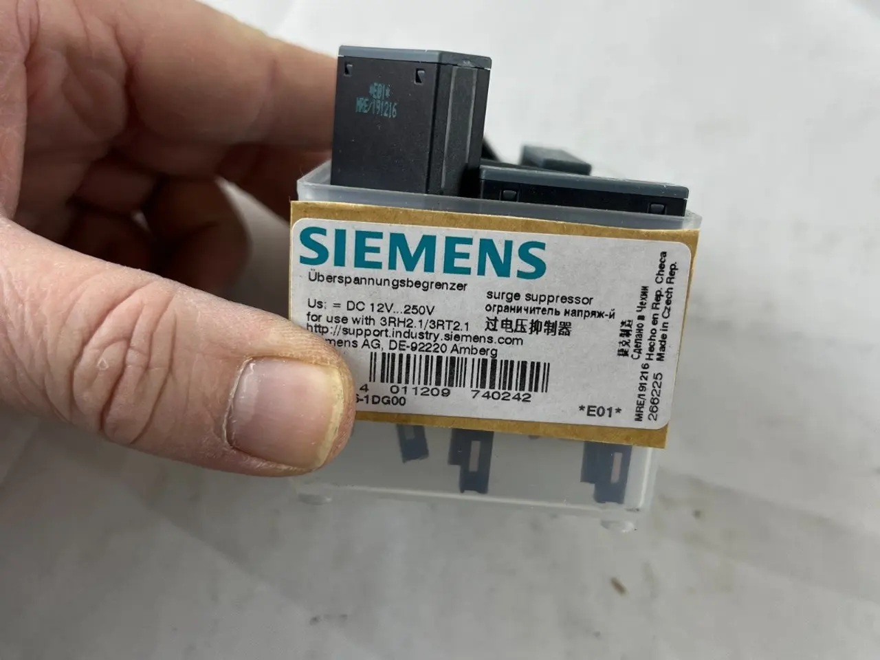 Billede 8 - 9x Siemens 3RT2916-1DG00 Surge Suppressor Diode V