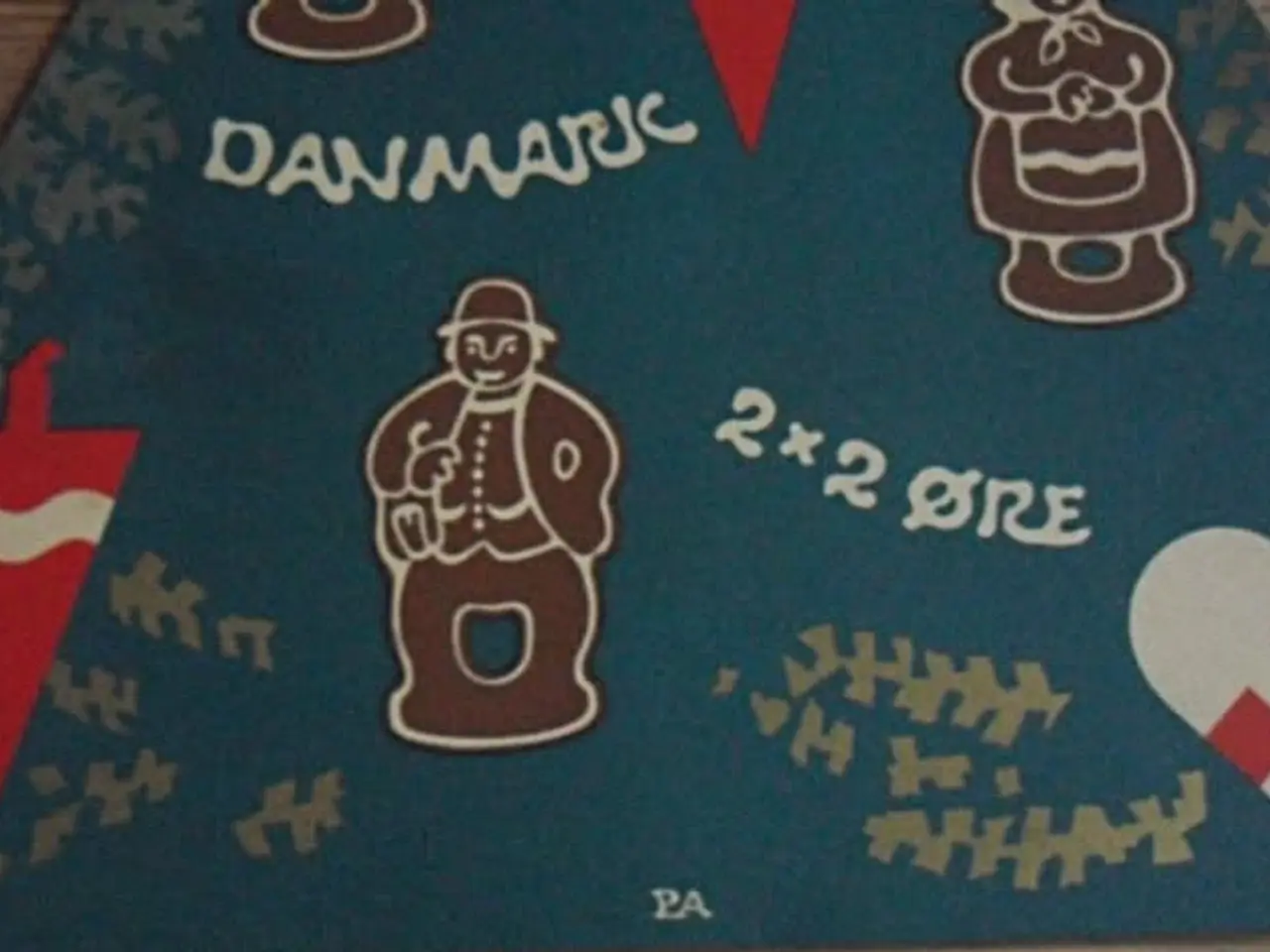 Billede 2 - GAMLE JULEMÆRKE PLAKATER fra 1954 og 1956
