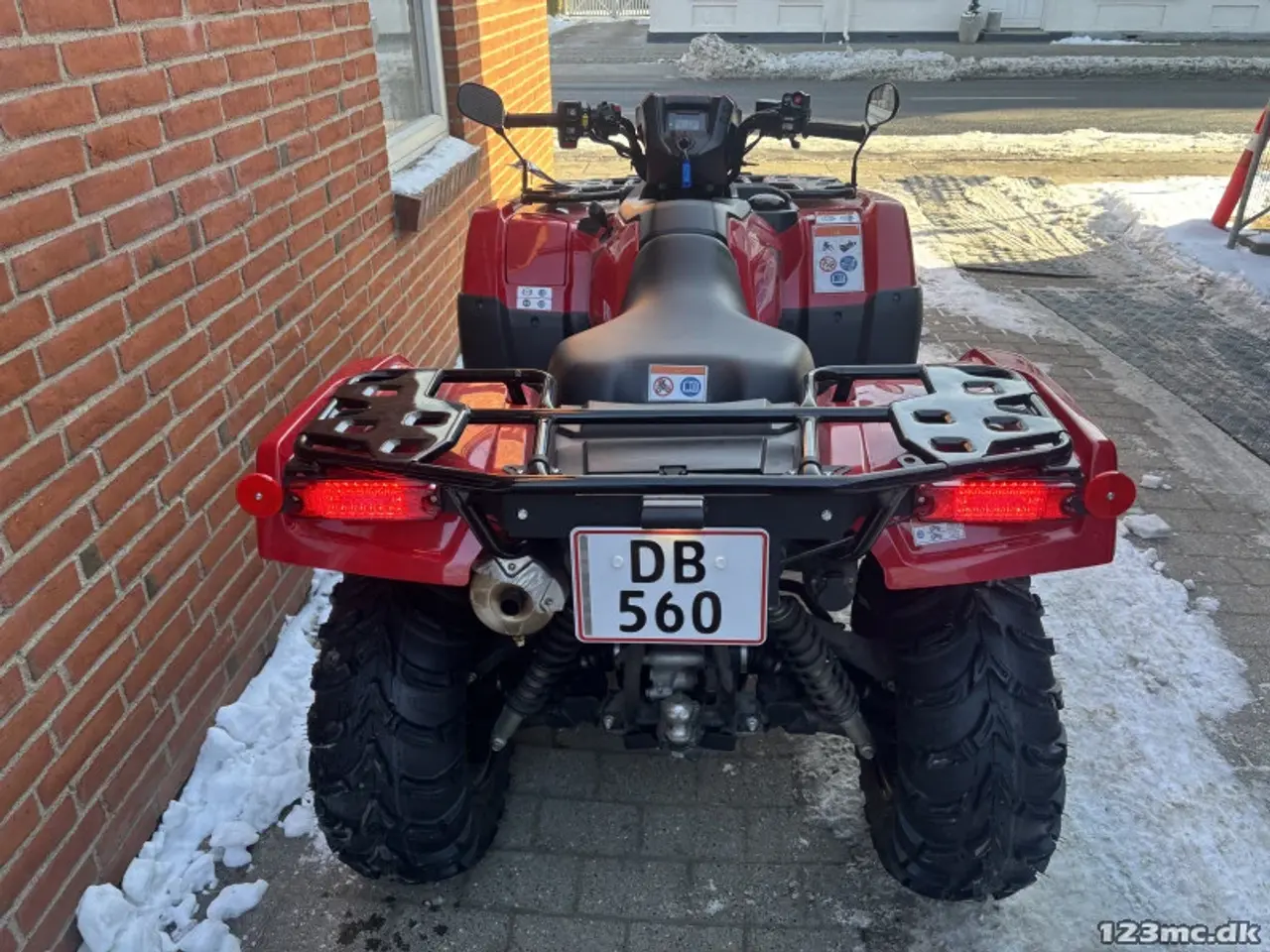 Billede 4 - Honda TRX 520 på nr plader fa6 40km