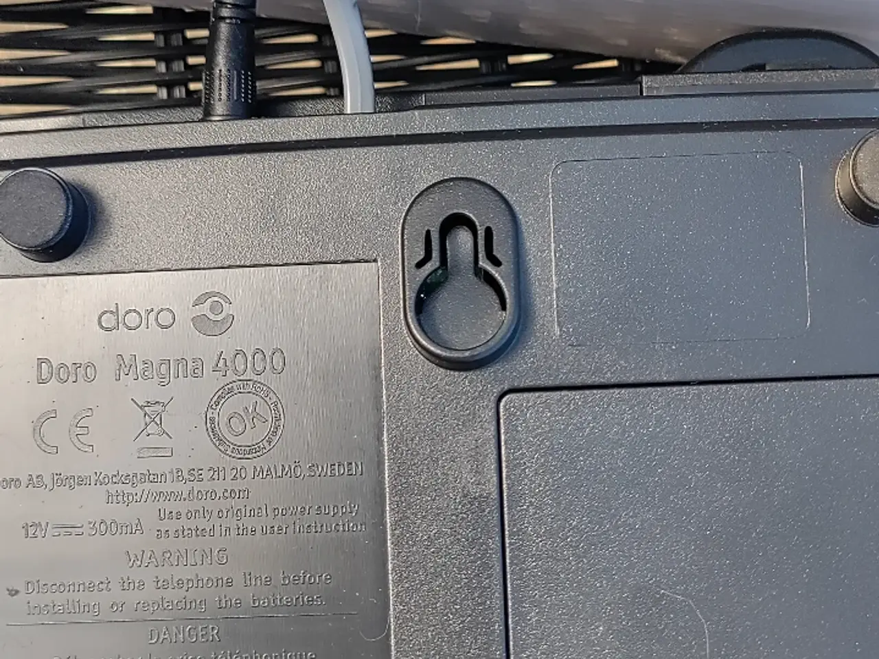 Billede 12 - Fastnettelefon Doro Magna 4000 til synshæmmede og