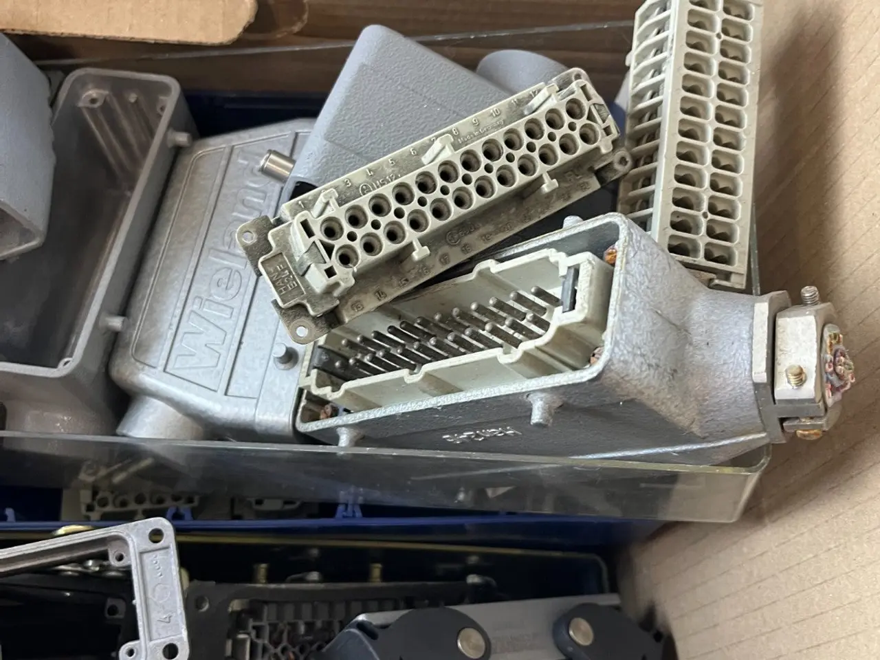 Billede 5 - Wieland Harting stik parti Heavy Duty Housings