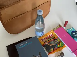 Smuk ægte Retro lædertaske i 🤎