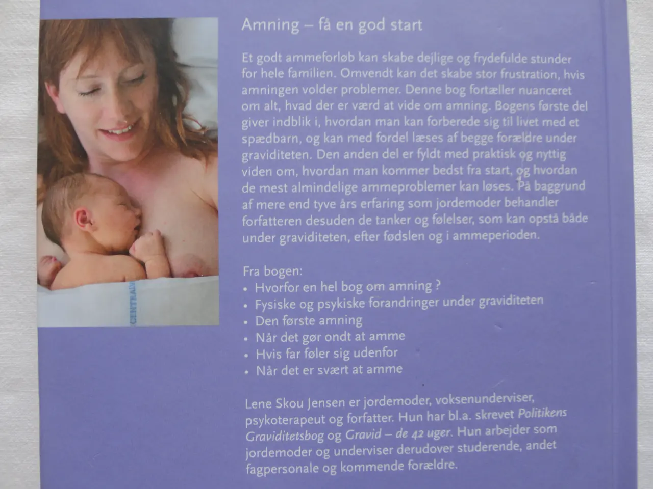 Billede 4 - A m n i n g - få en god start :