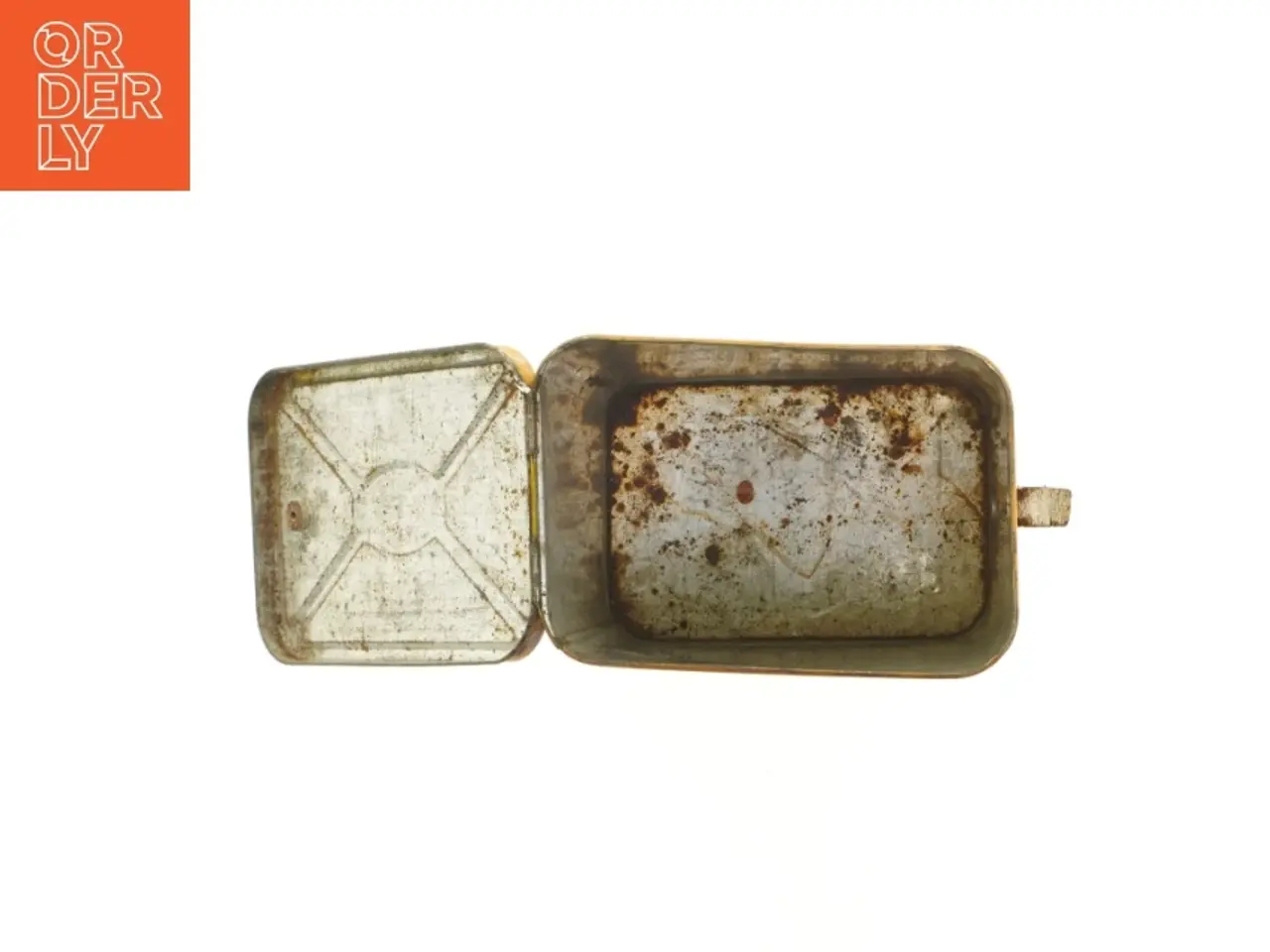 Billede 3 - Skotsternet metal dåse (str. 27,5 x 19 x 14 cm)