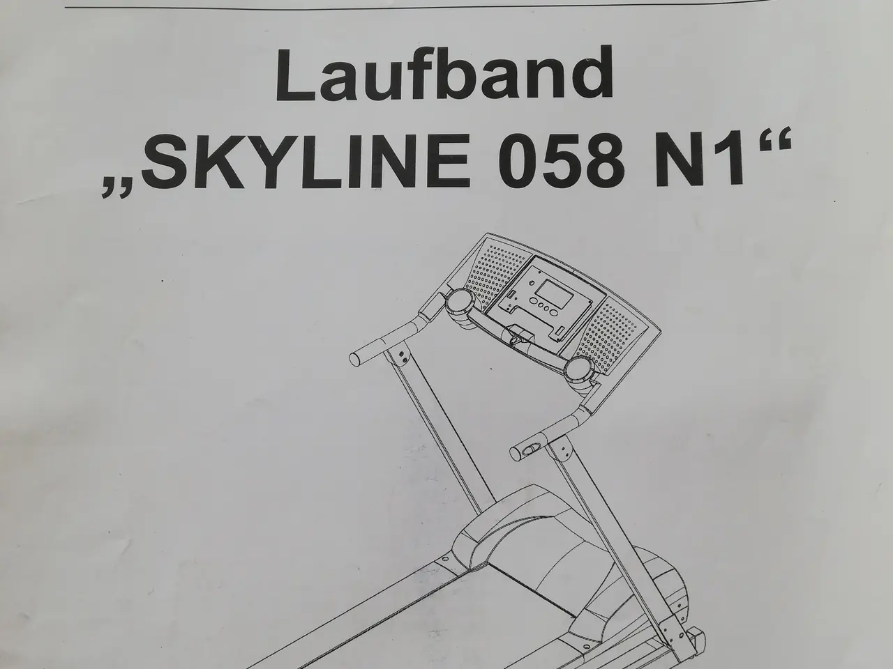 Billede 1 - Løbebånd Skyline 058 N1