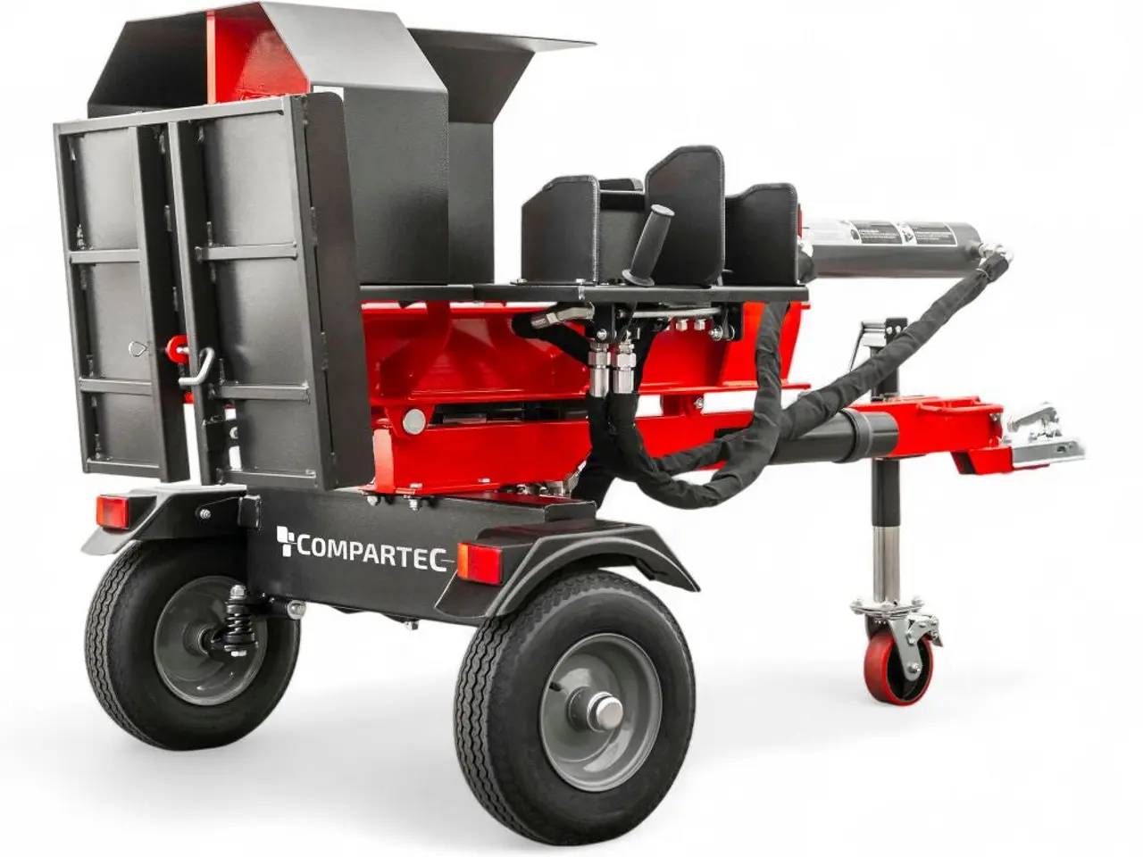 Billede 15 - WoodMaster CWM22B – 22 ton benzin brændekløver (vandret)