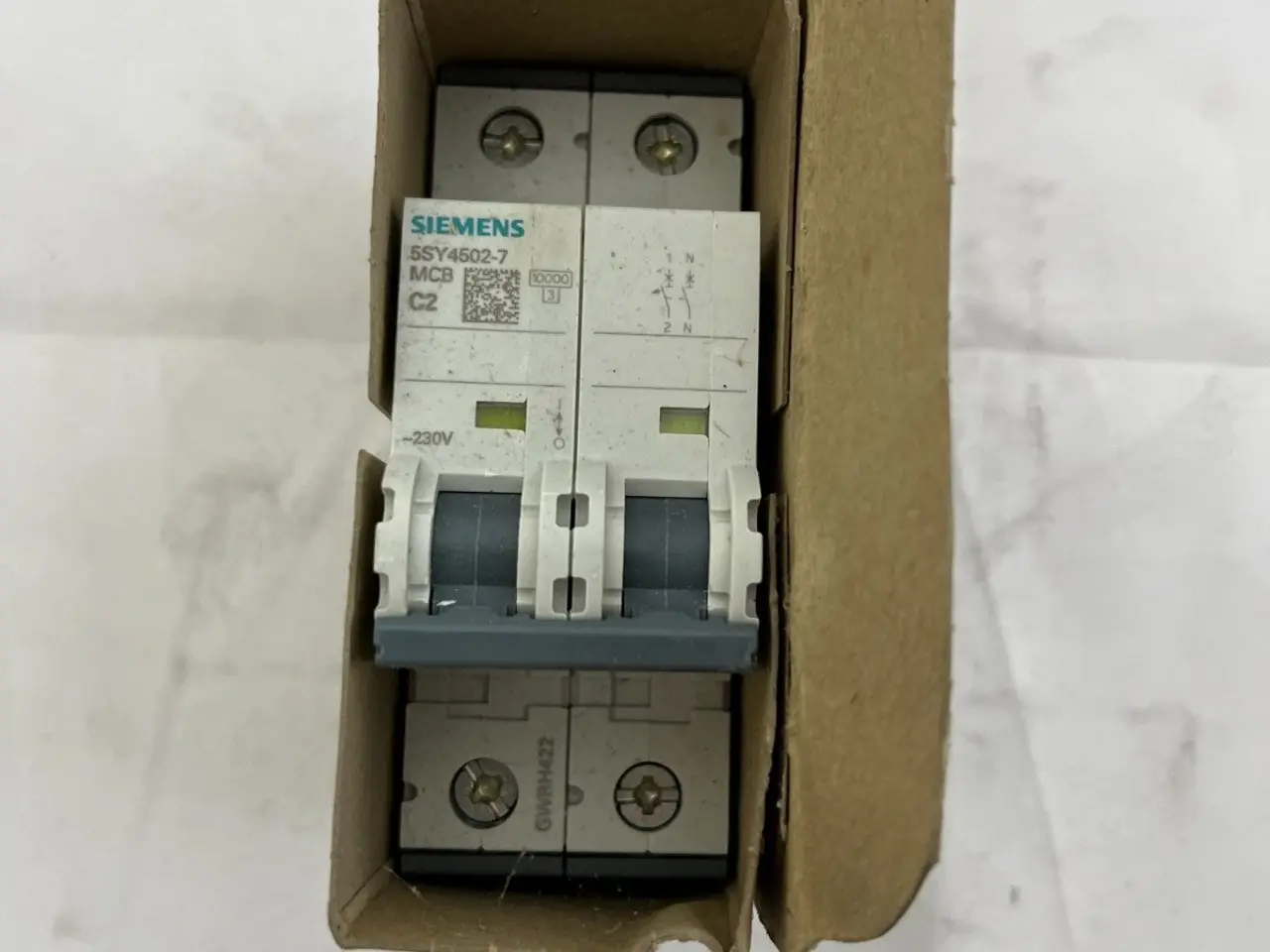 Billede 6 - Siemens 5SY4502-7 MCB Miniature automatsikring 1+N