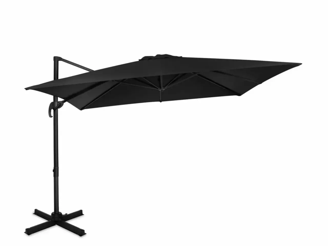 Billede 1 - Sidehængt parasol 3x3 meter