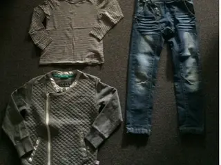Tøjpakke 10 stk. tøj str. 122/128