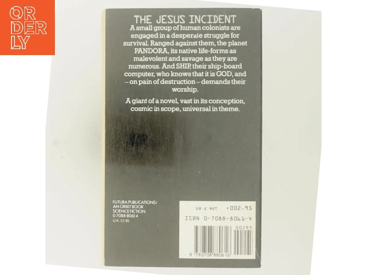 Billede 3 - The Jesus incident (Bog)