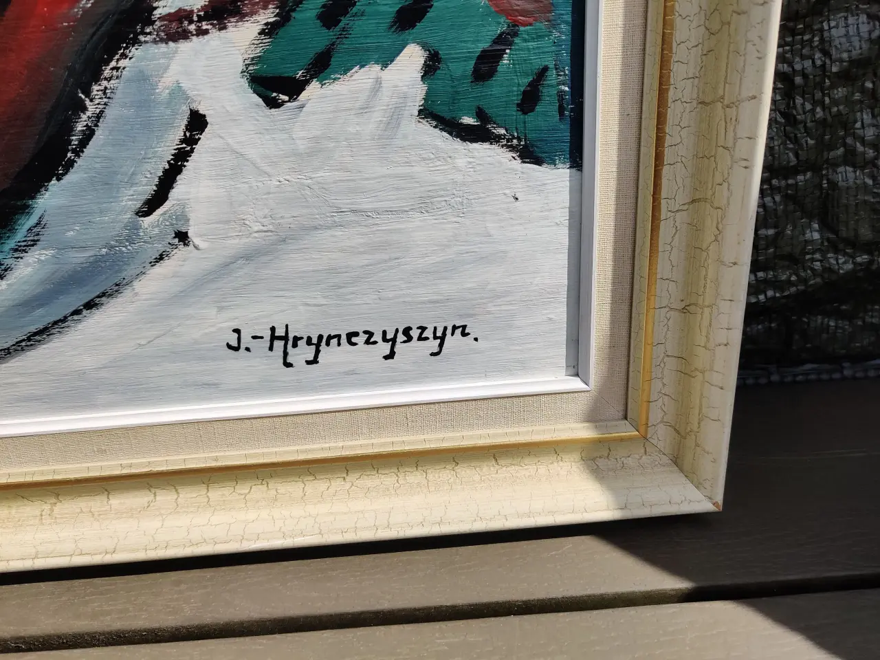 Billede 2 - Maleri J Hrynczyszyn 