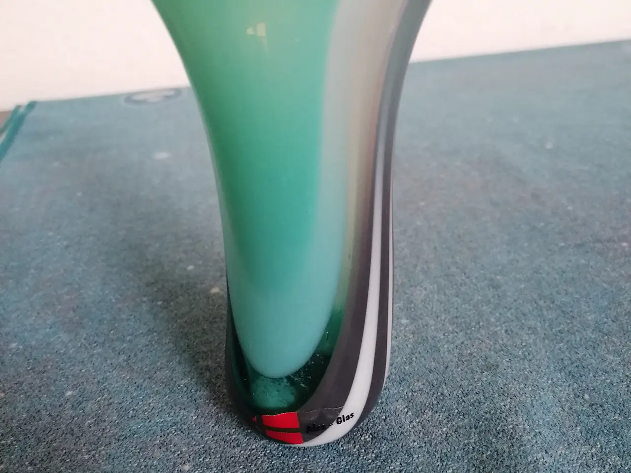 Billede 4 - Smuk Lille Glasfust Vase fra Aida Glas