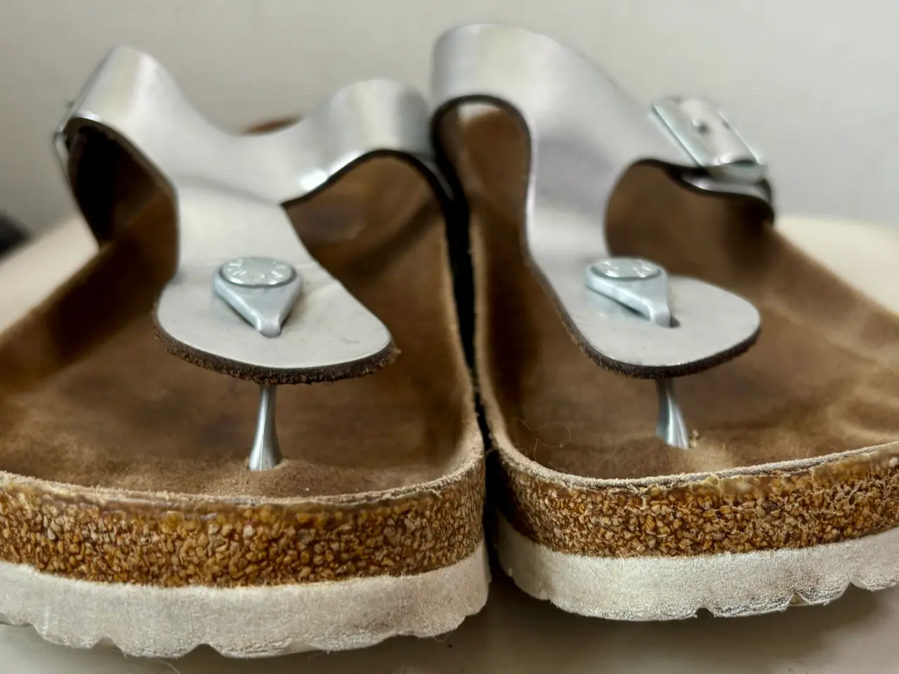 Billede 3 - Birkenstock, Gizeh sølv, str 41