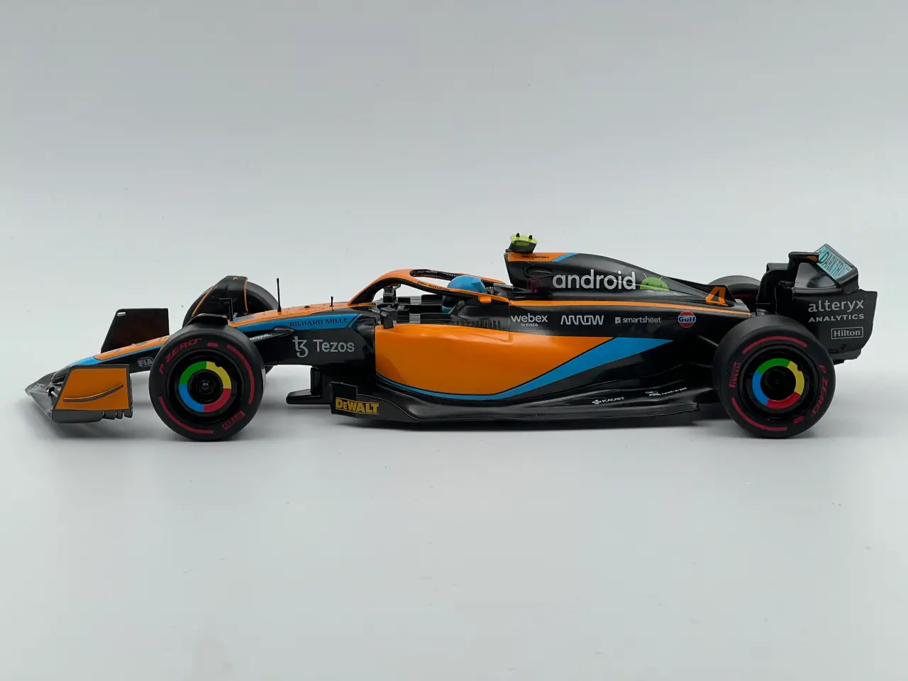 Billede 3 - 2022 McLaren Mercedes MCL36 #4 - 1:18 Driver: Lan
