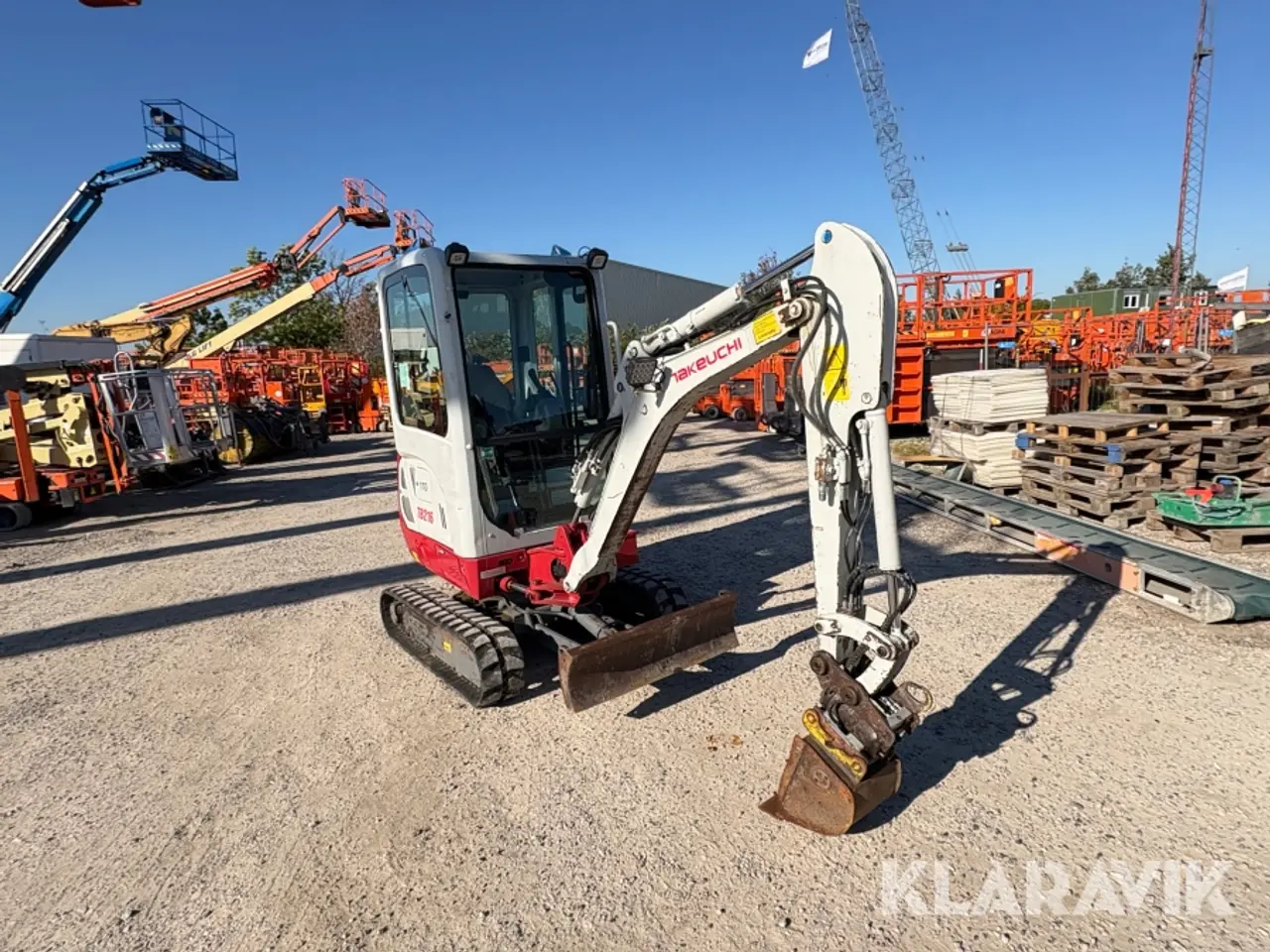Billede 2 - Minigraver Takeuchi TB216 Rotortilt