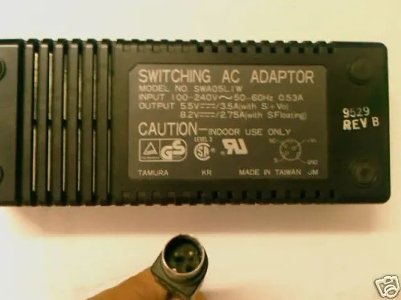 Billede 1 - Strømforsyning ACER/Tamura SWA05LIW 5,5Vdc 3,5A