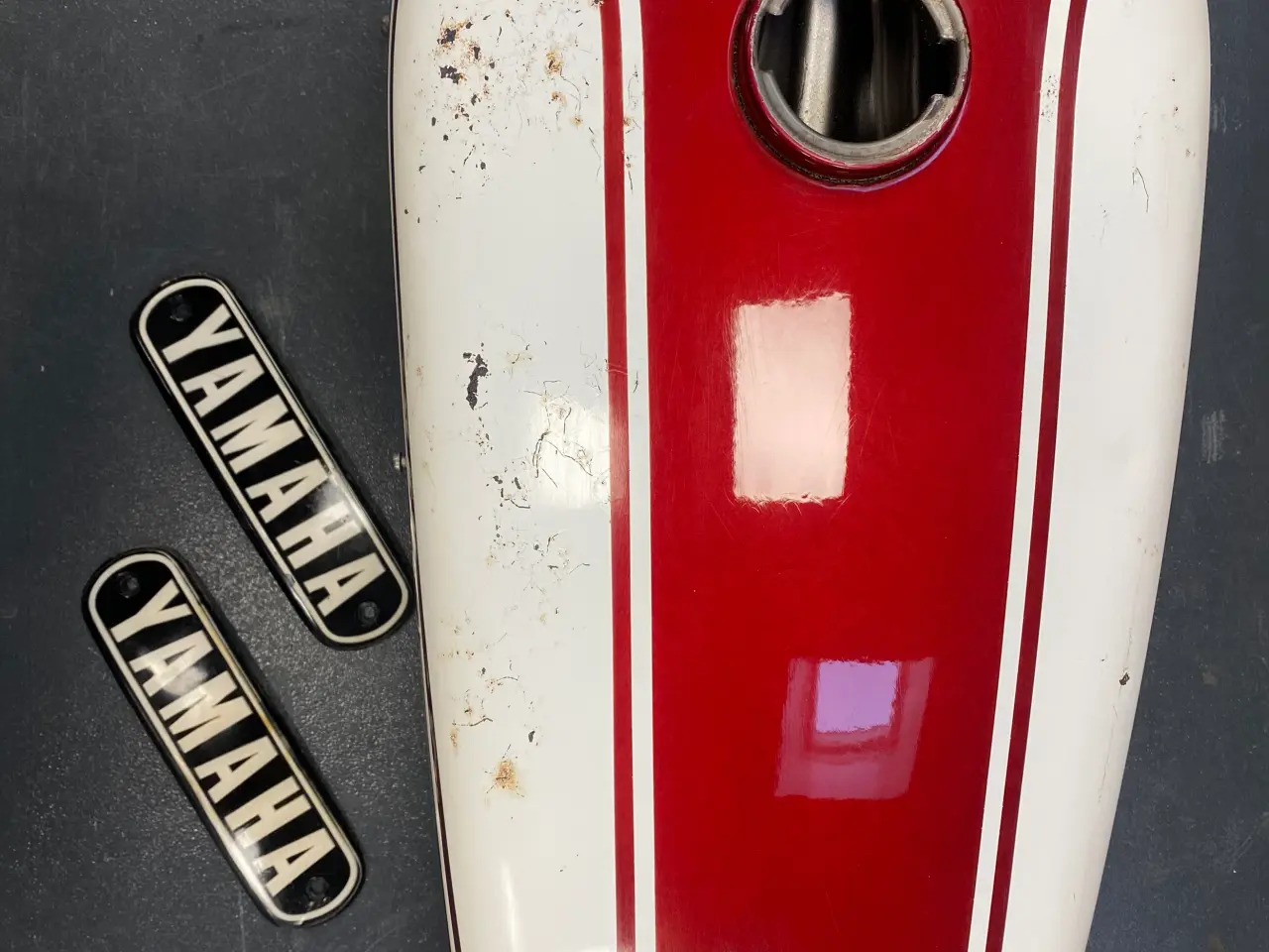 Billede 2 - Yamaha rd200 cs5 tank 