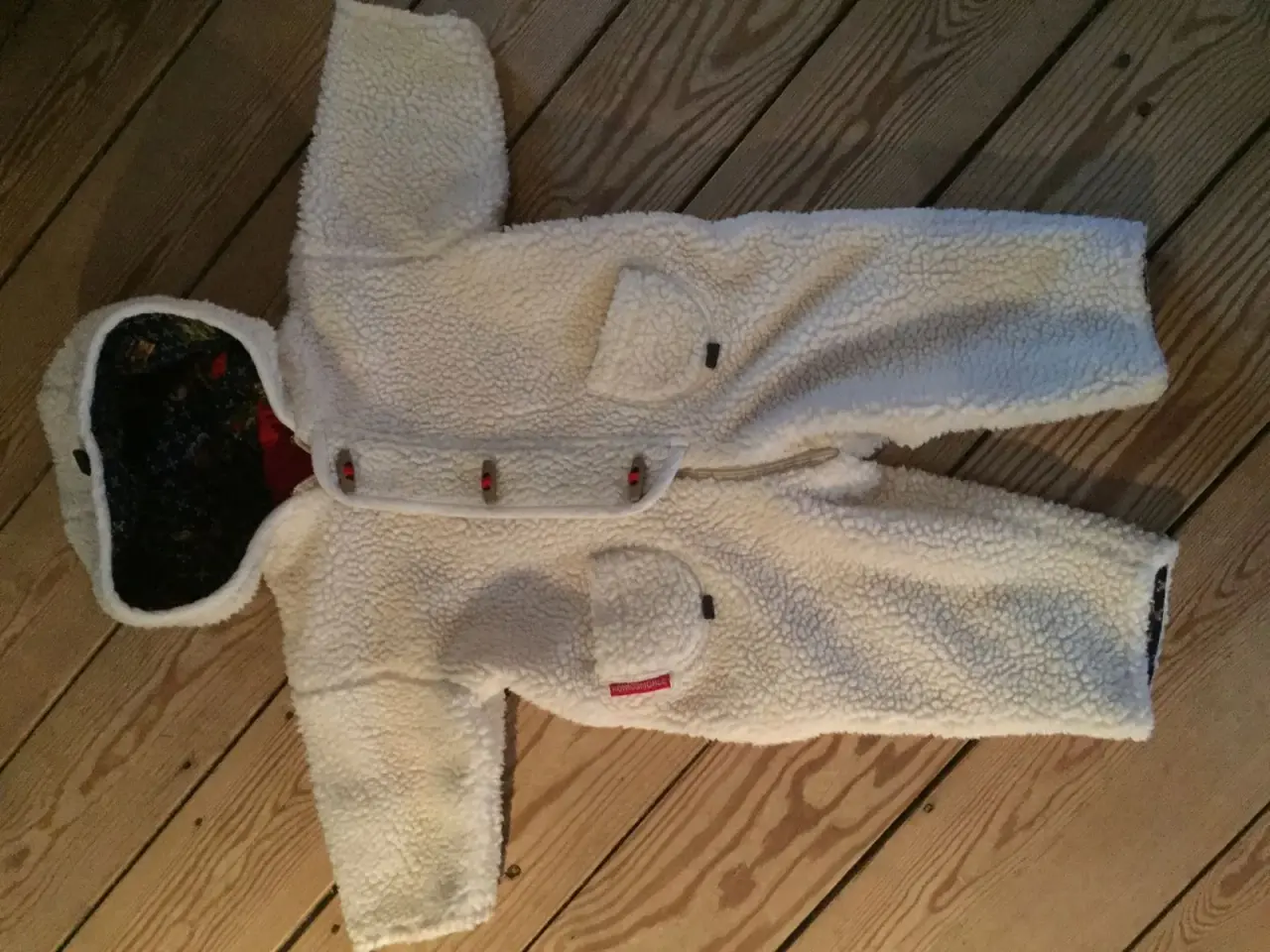 Billede 1 - Lækker vamset teddybear dragt str 68