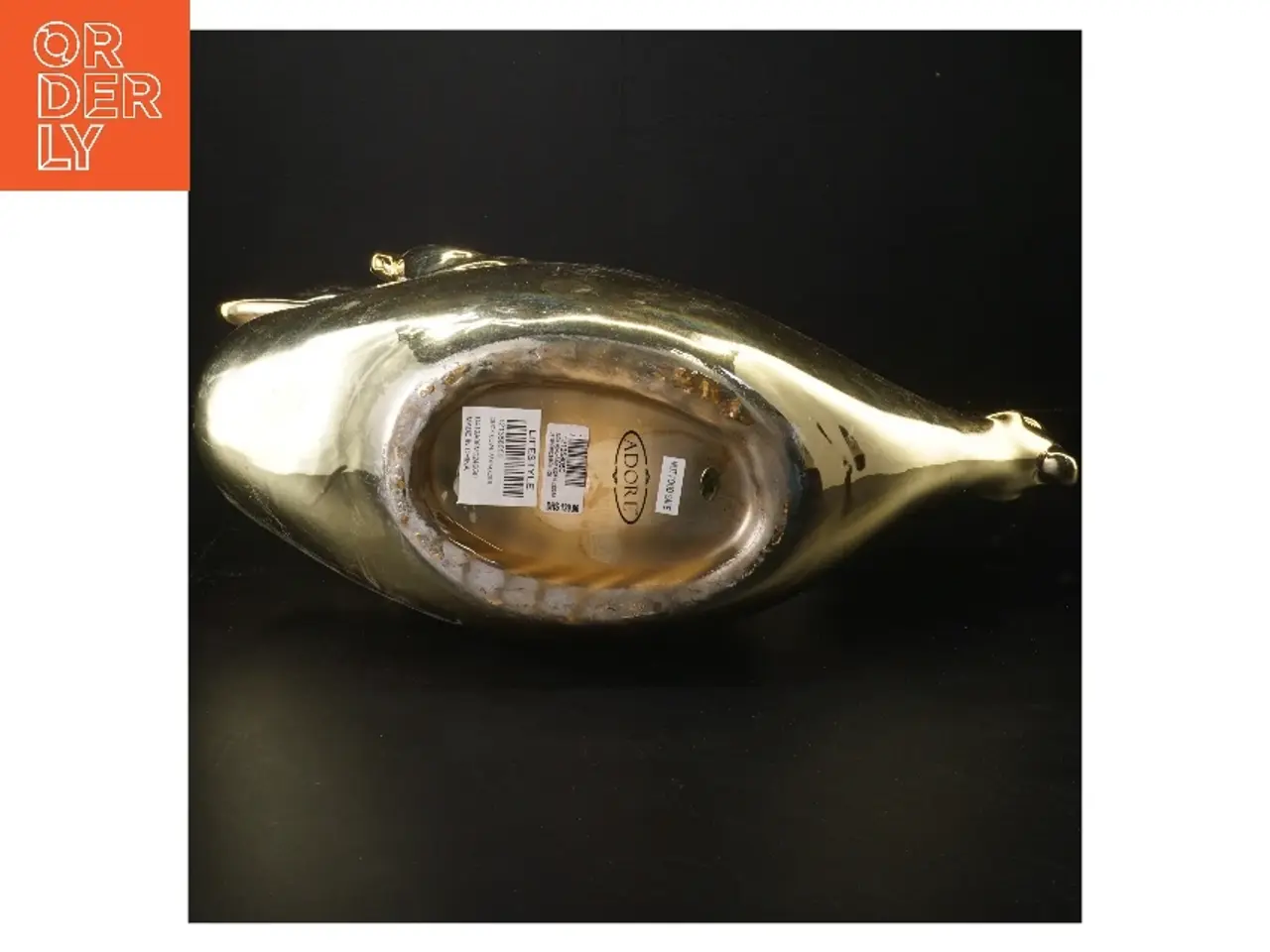 Billede 2 - Guld svane figur fra Adore (str. 40x30 cm)