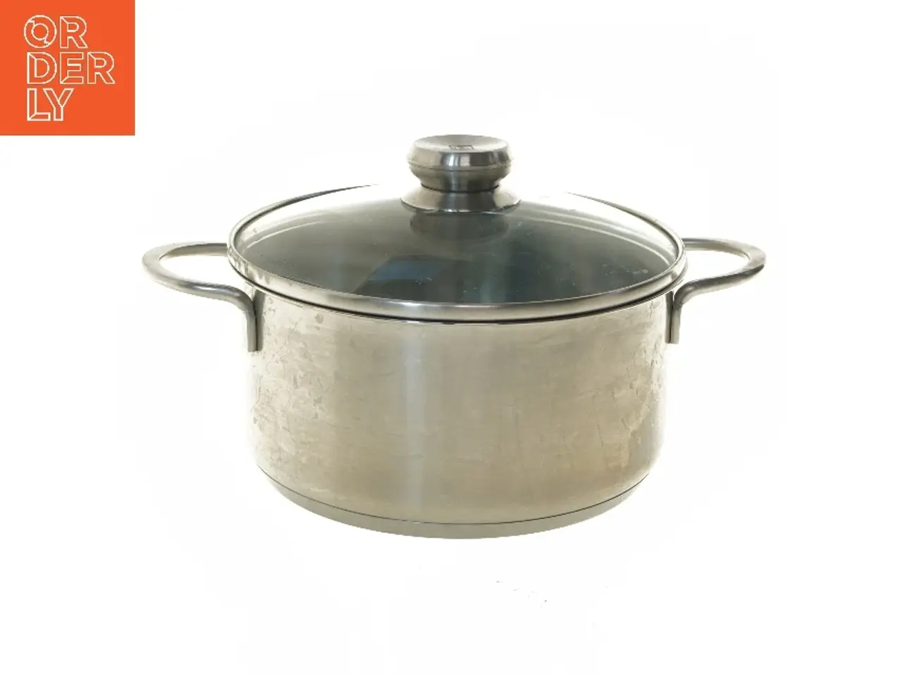Billede 1 - Rustfri stålgryde med glaslåg fra Zwilling (str. 23,5x11 cm)