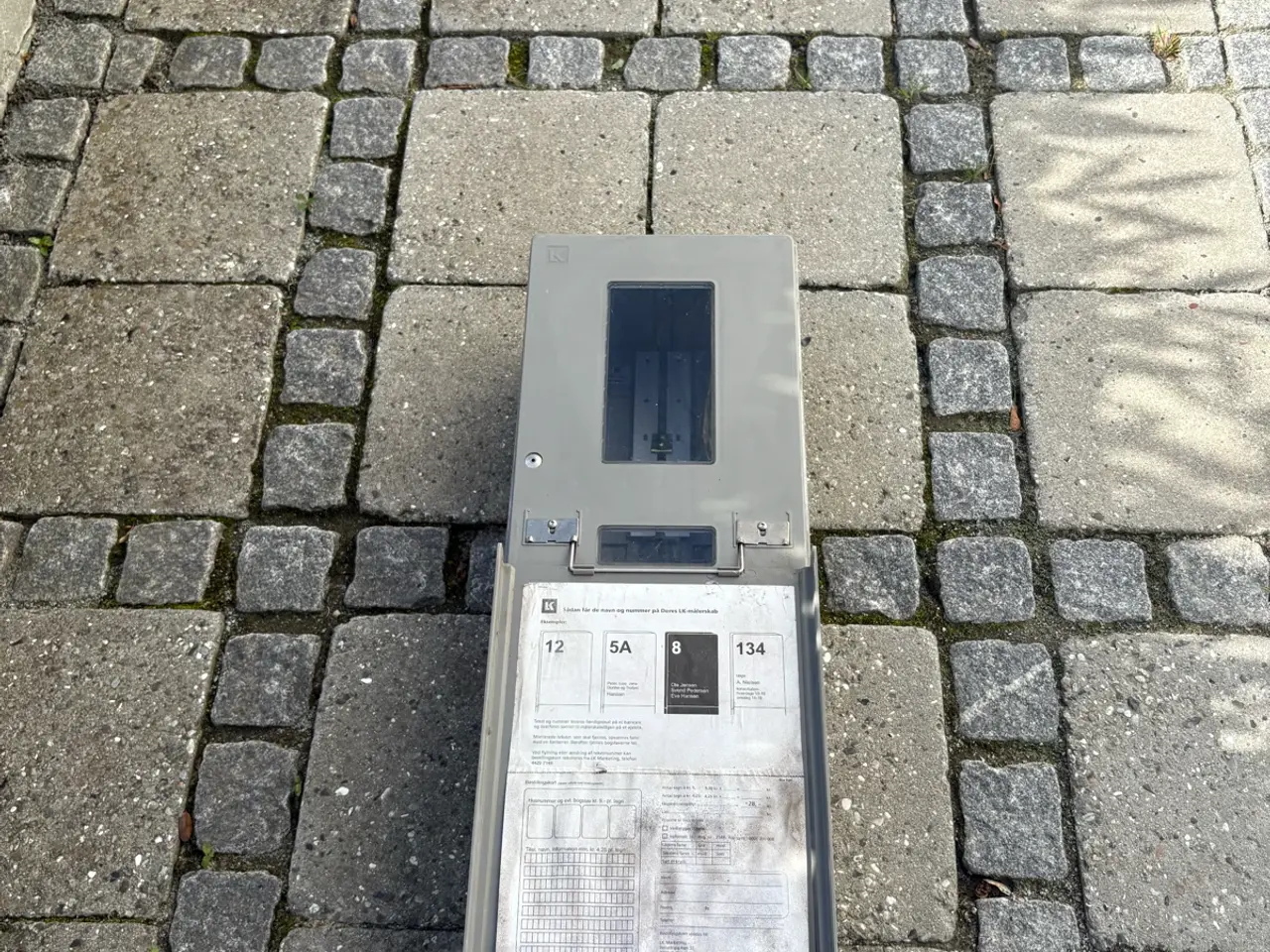 Billede 4 - Målerskab til indmuring