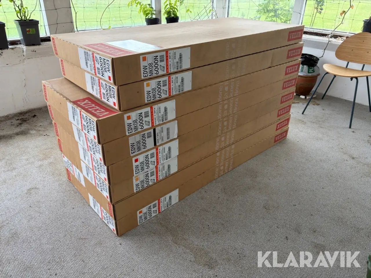 Billede 1 - Inddækning til ovenlysvinduer Velux EDW MK08 6000N med BFX undertagskrave 8 Styk