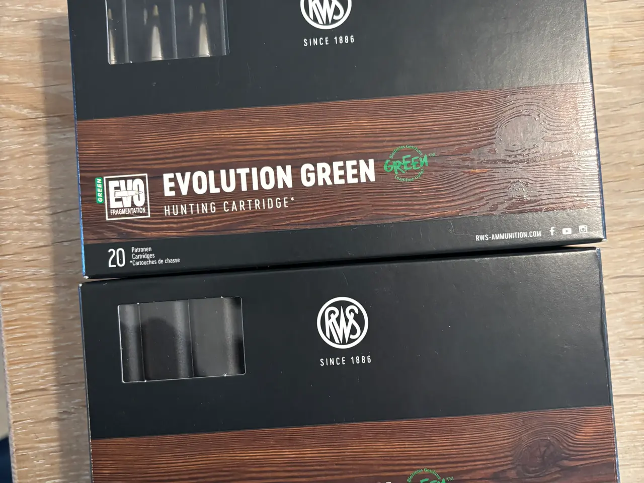 Billede 1 - RWS Evolution Green 9,0 gram 8x57 JRS