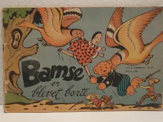 Bamse er blevet borte. . 1.udg.1.oplag. 1953.