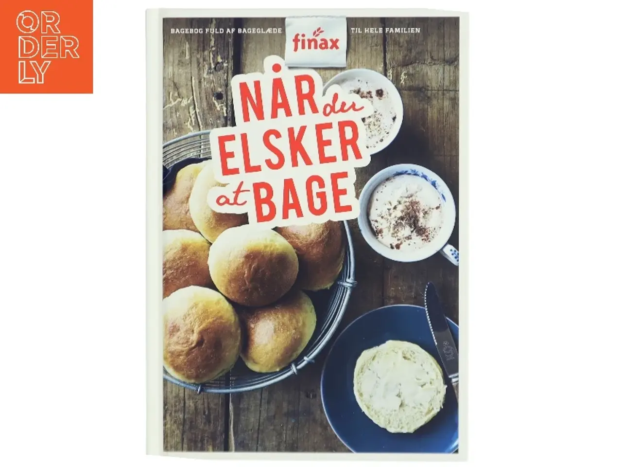Billede 1 - Bagebog 'Når du elsker at bage' fra Finax
