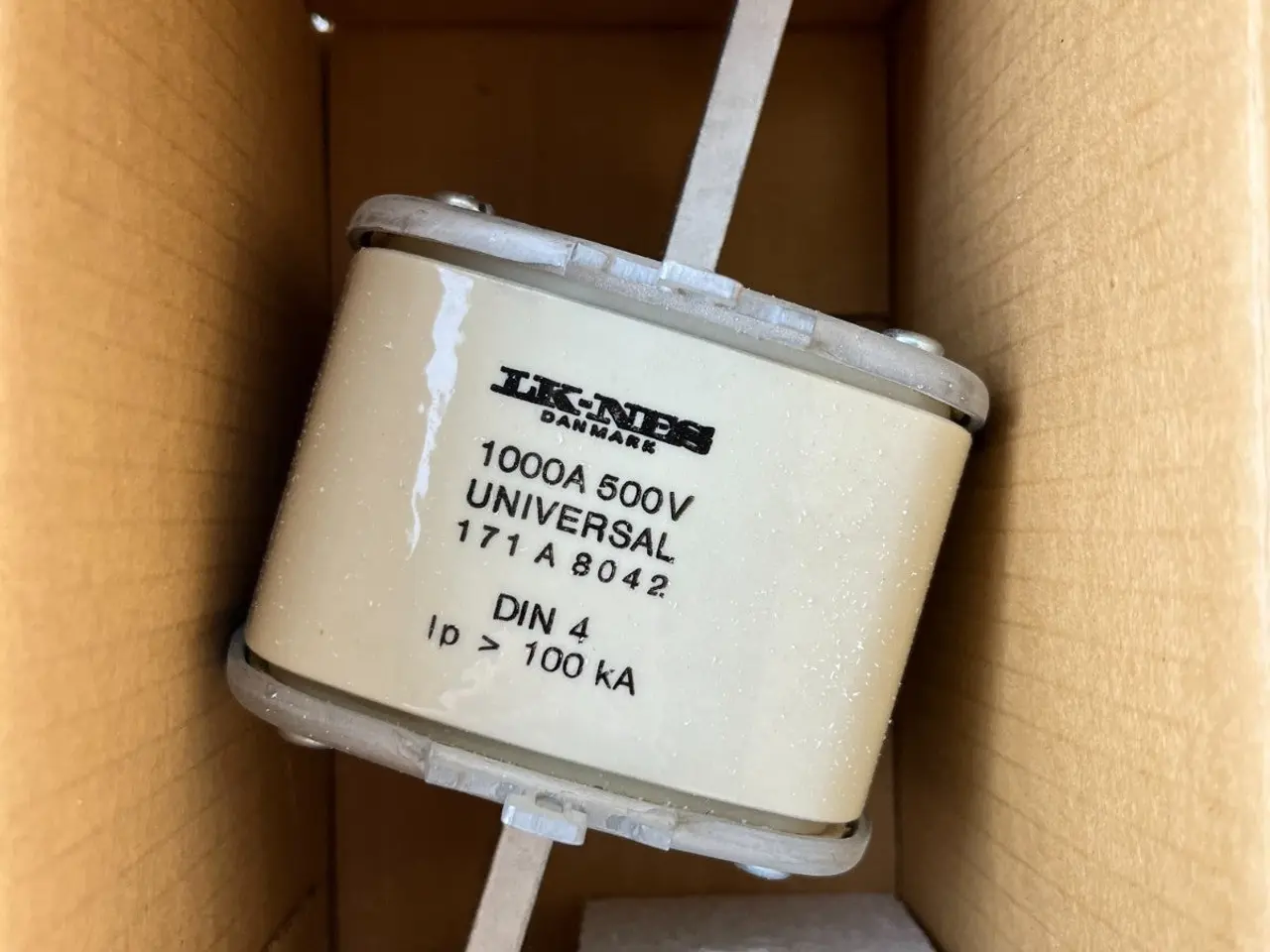 Billede 2 - LK-NES 171A8042 DIN 4 Cartridge sikringer 1000A
