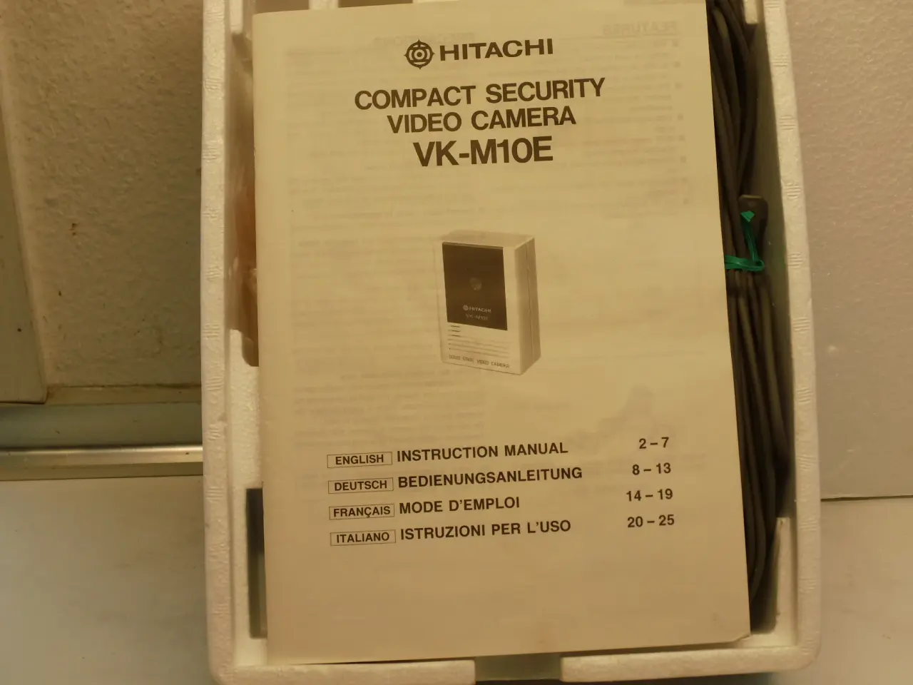 Billede 2 - Overvågningskamere Hitachi VK-M10E