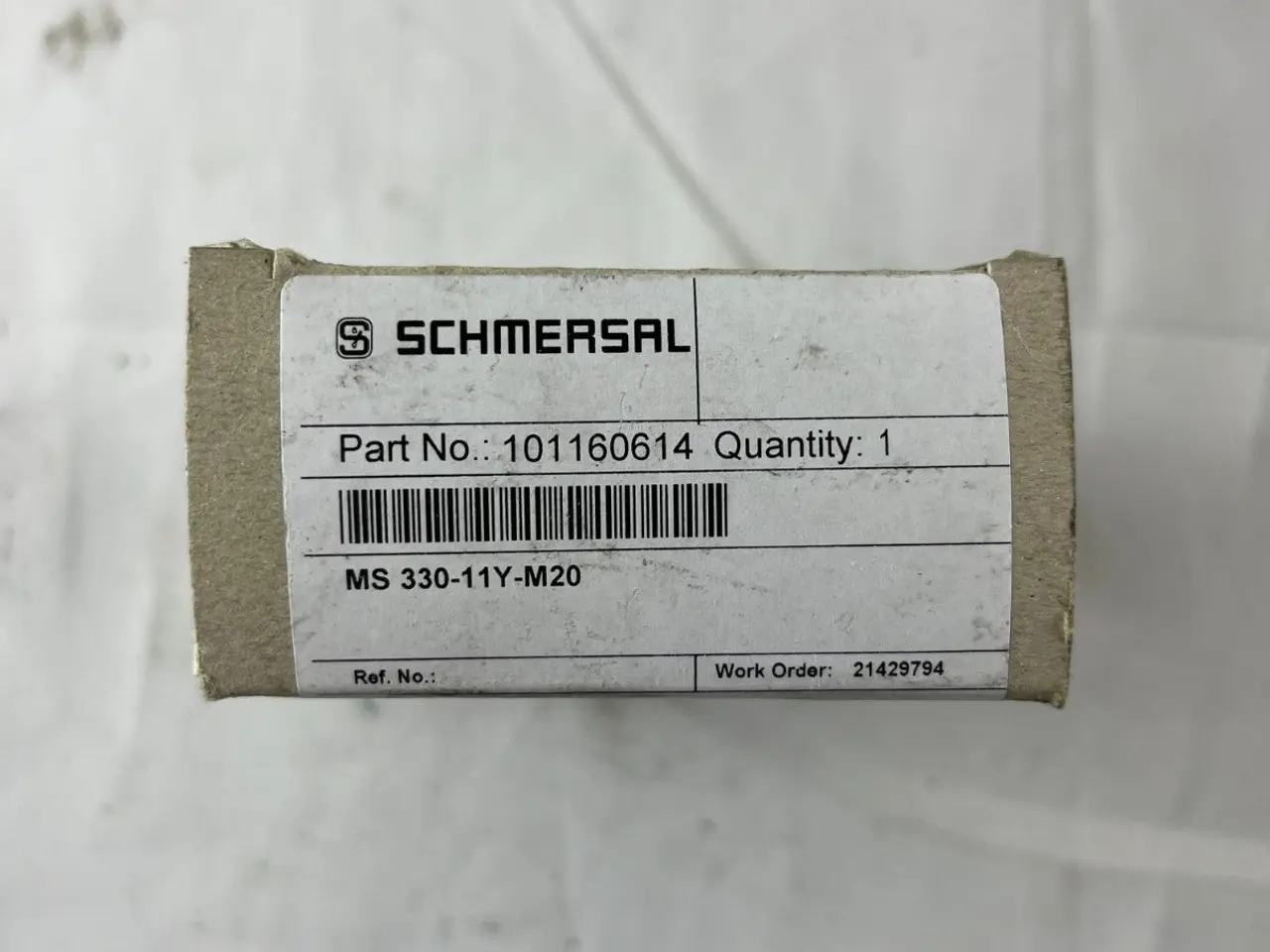 Billede 3 - Schmersal MS 330-11Y-M20 Plunger endestopkontakt