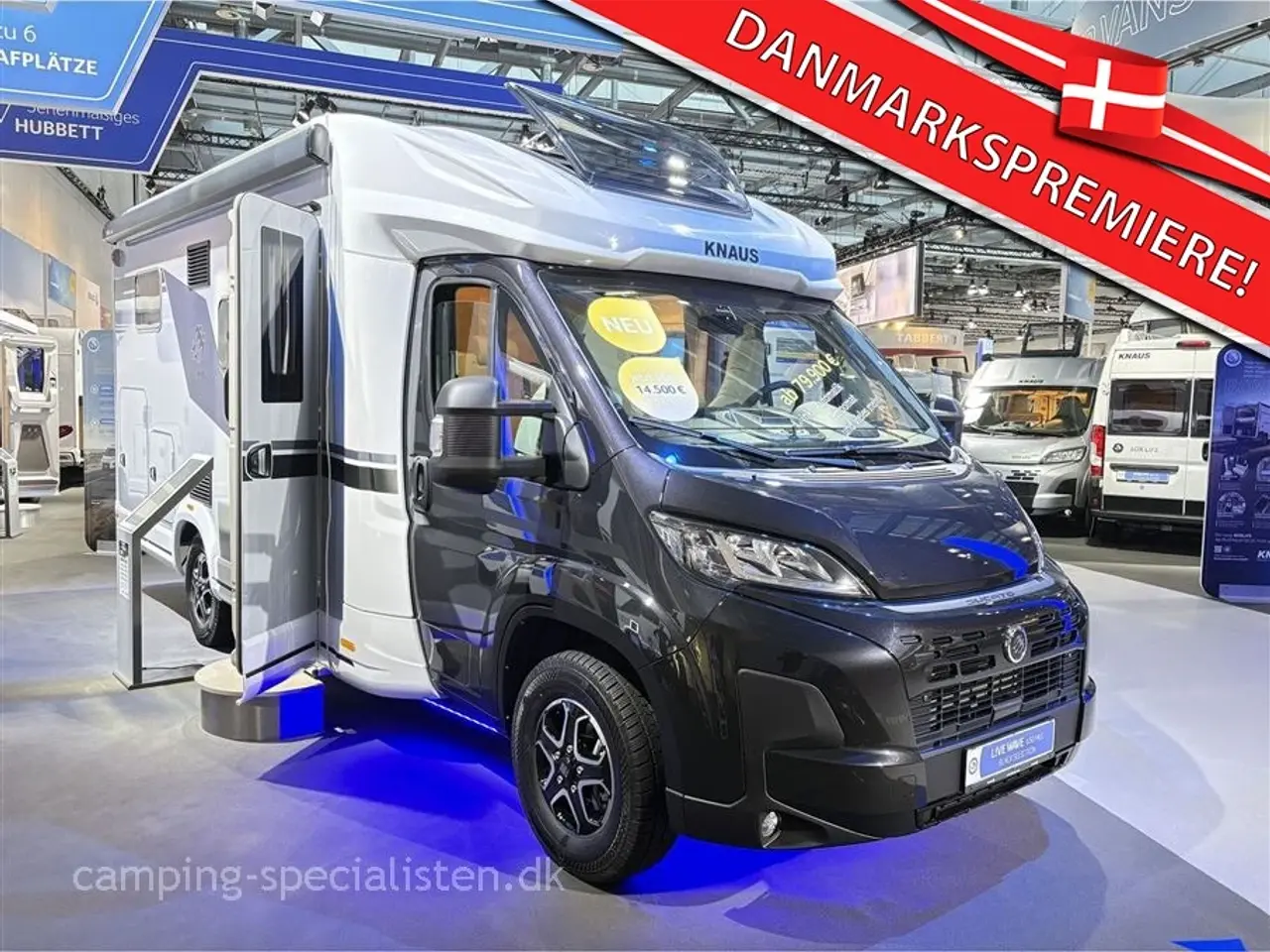 Billede 1 - 2026 - Knaus L!VE TI 650 MEG Black Selection   NYHED! Knaus LIVE Ti 650 MEG Black Selection 2026 - se den nu hos Camping-Specialisten.dk