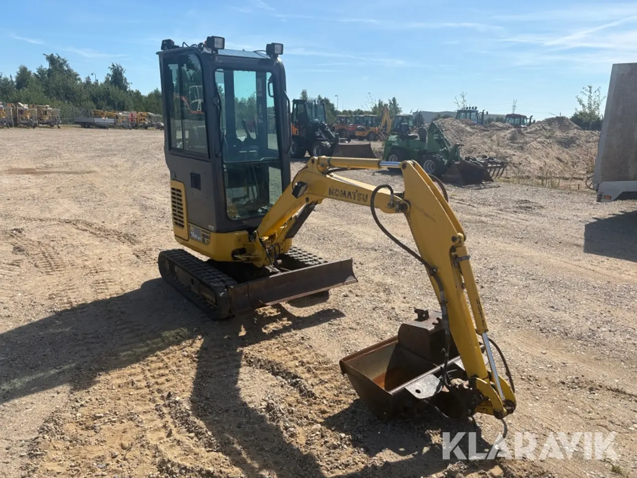 Billede 7 - Minigraver Komatsu PC16R-3HS