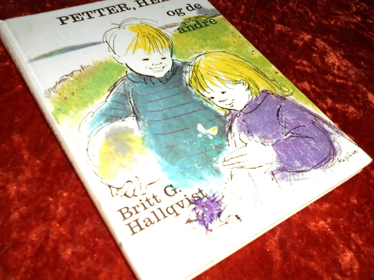 Billede 1 - Petter, Helga og de andre, Britt G. Hallqvist,