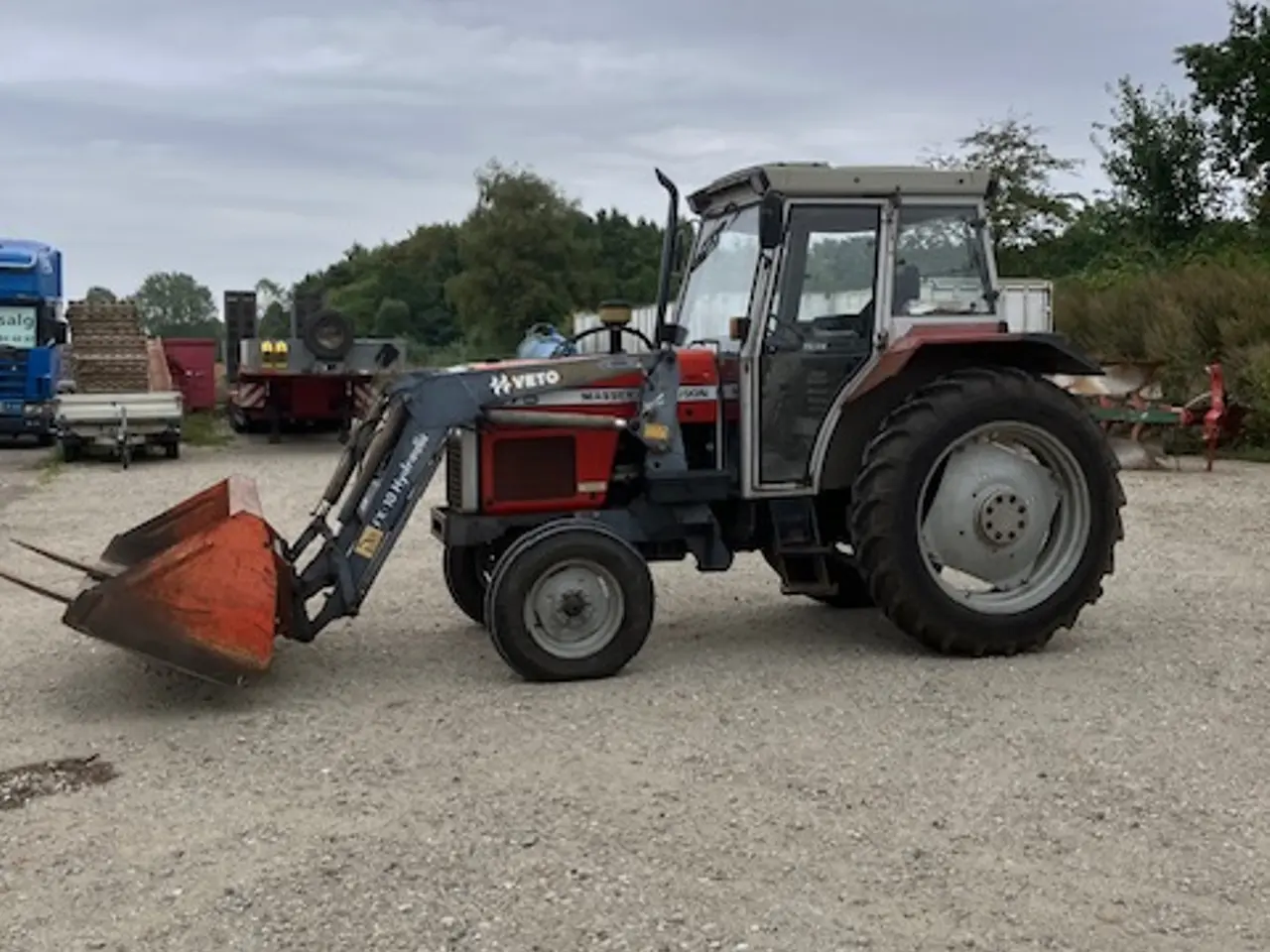 Billede 2 - Massey Ferguson 375 med Veto frontlæsser