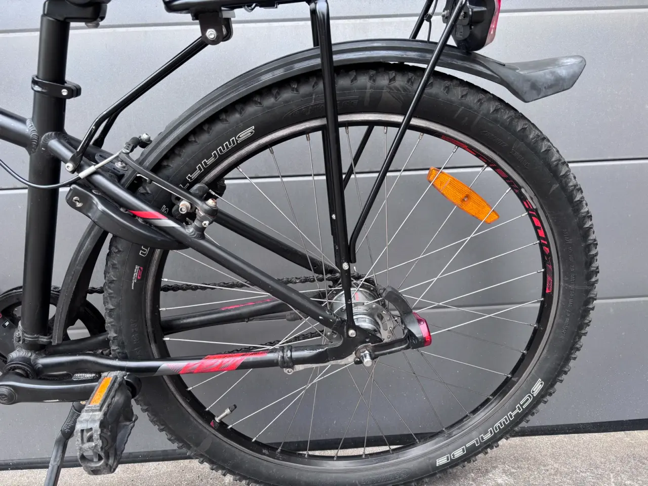 Billede 11 - Sort og rød mountainbike 26”