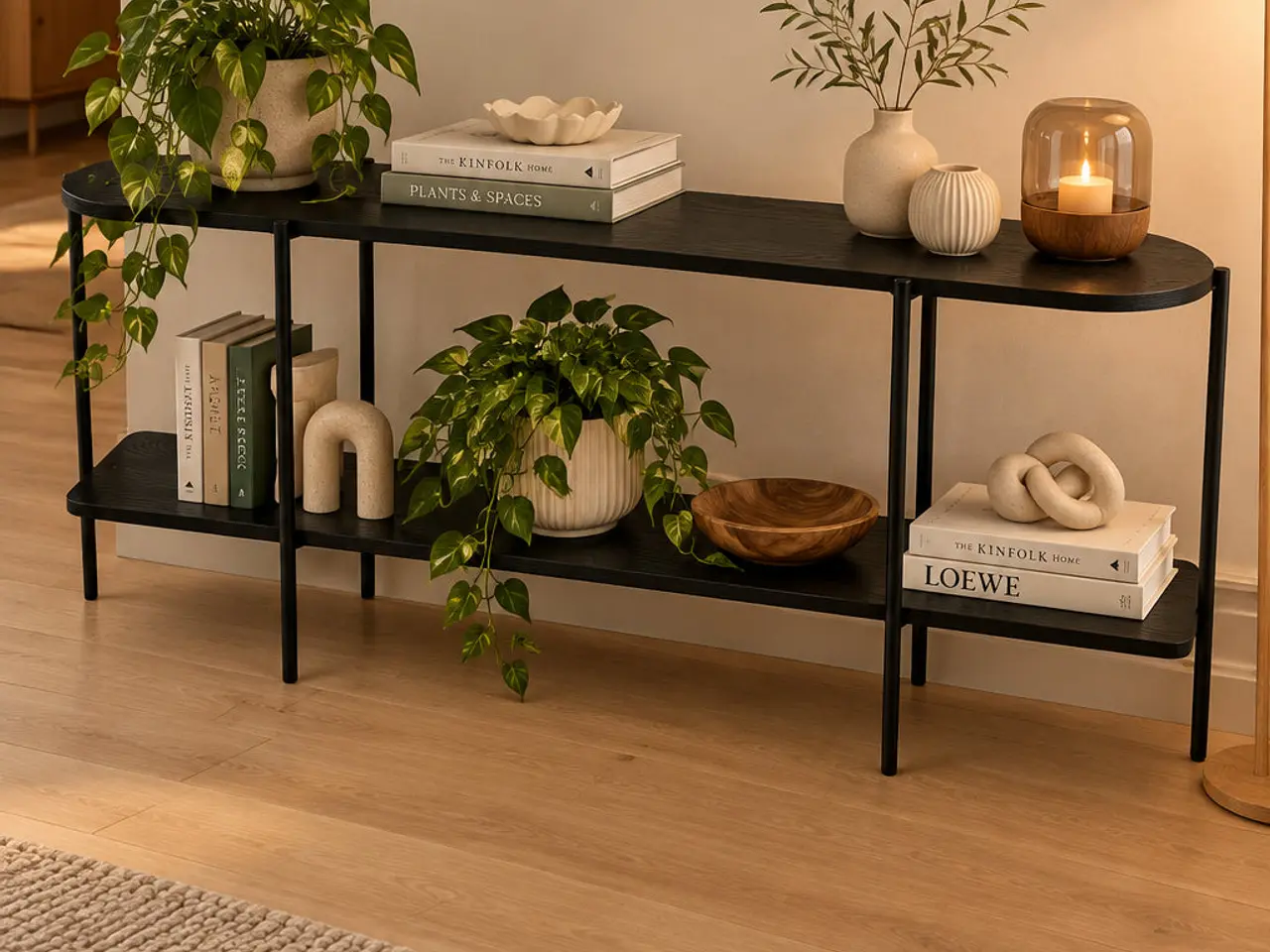 Billede 2 - Ellos Home Gugge Reol – Sort