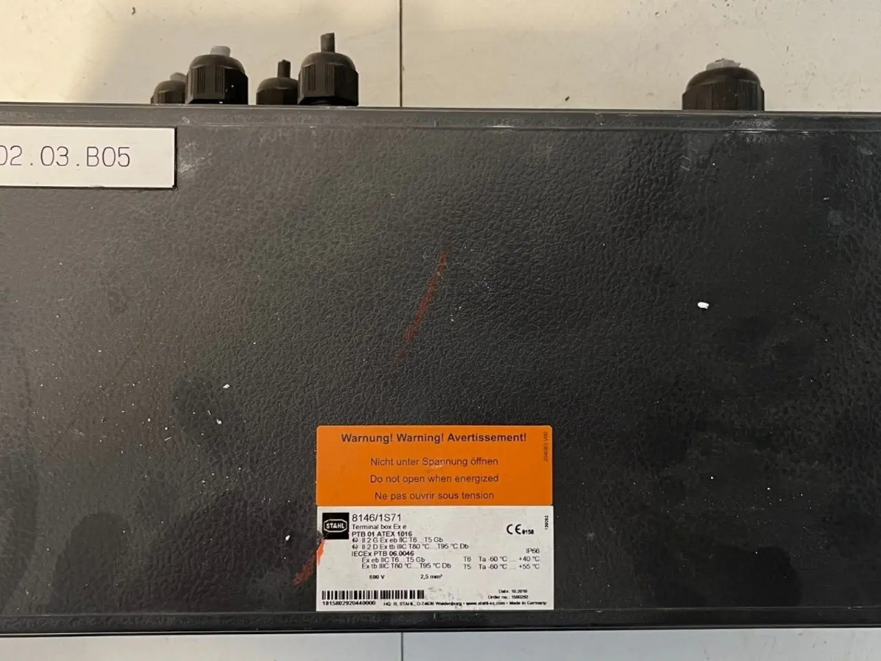 Billede 1 - STAHL 8146/IS71 Explosion Proof Terminal Box - - -