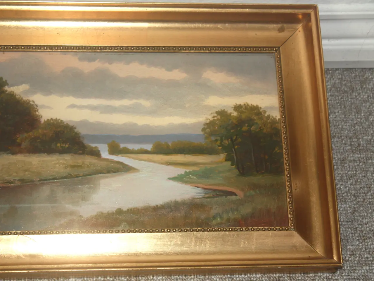 Billede 5 - Oliemaleri af J.Jensen 56 cm x 33 cm