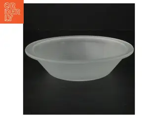 Frostet glasskål (str. Ø 19,5 cm)
