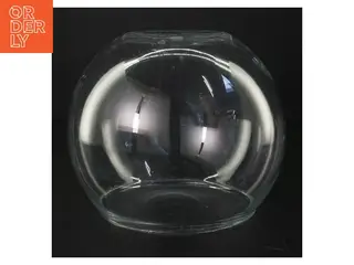 Rundt glas vase (str. Ø. 20 cm)