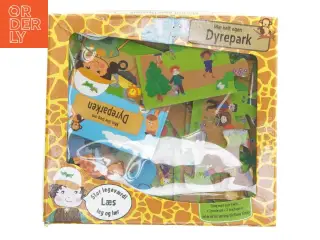 Aktivitetssæt 'Min helt egen Dyrepark' fra Min Lille By (str. 31x28,5 cm)