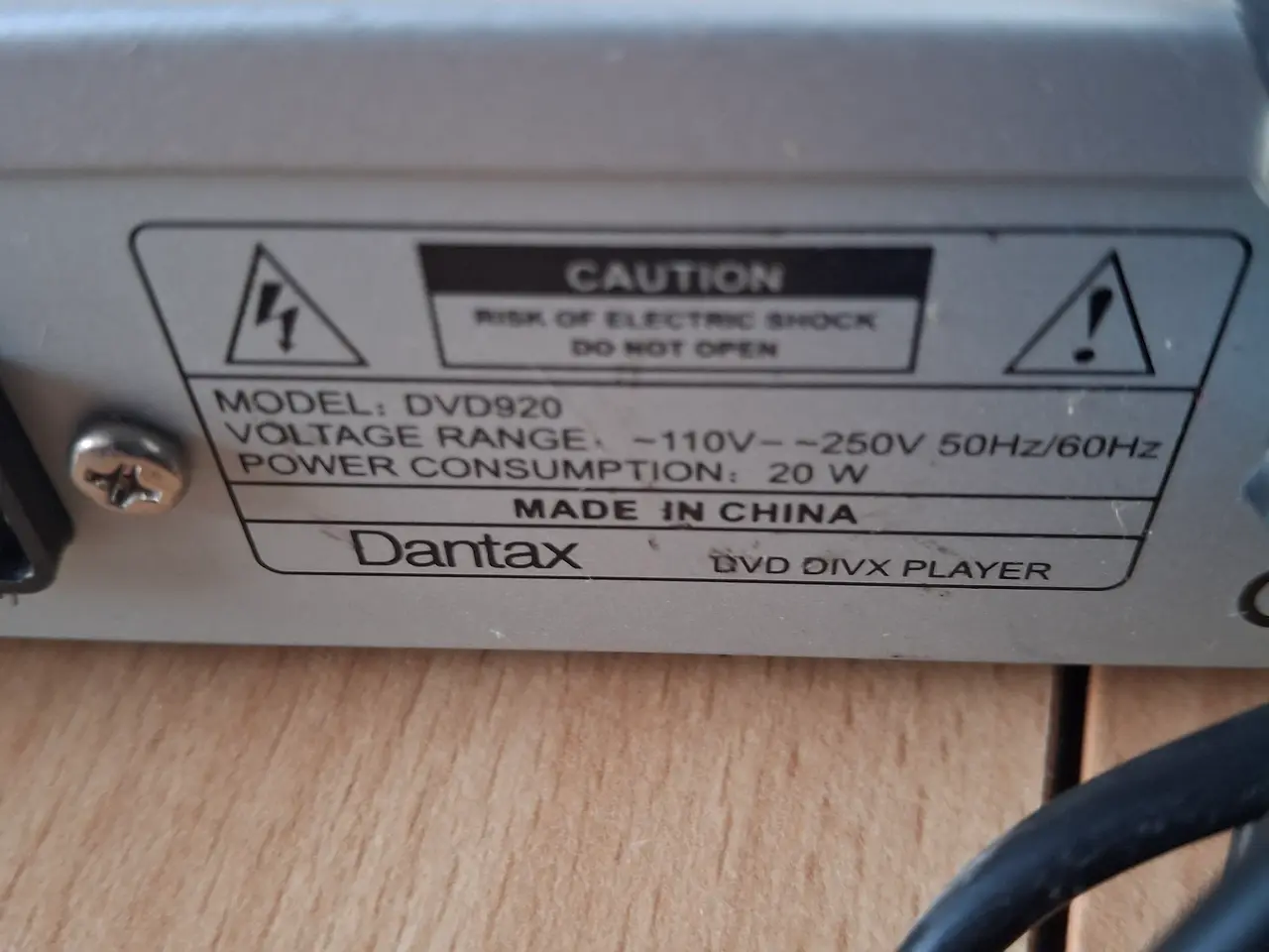 Billede 7 - 1 Pioneer DVD Player + 1 Dantax DVD Player