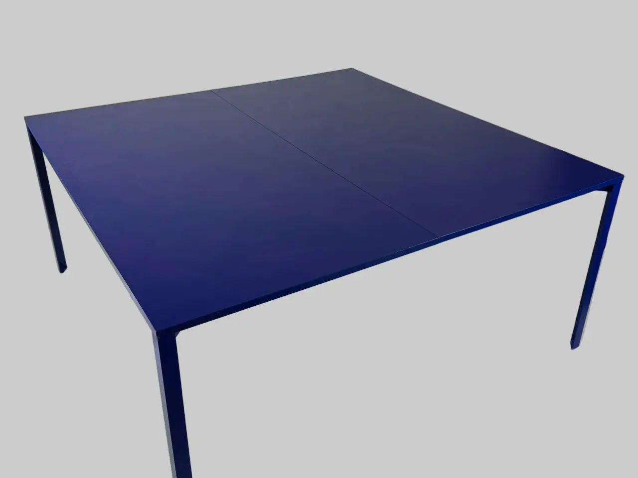 Billede 4 - +Halle Grid Bord - Blå 160x160 cm