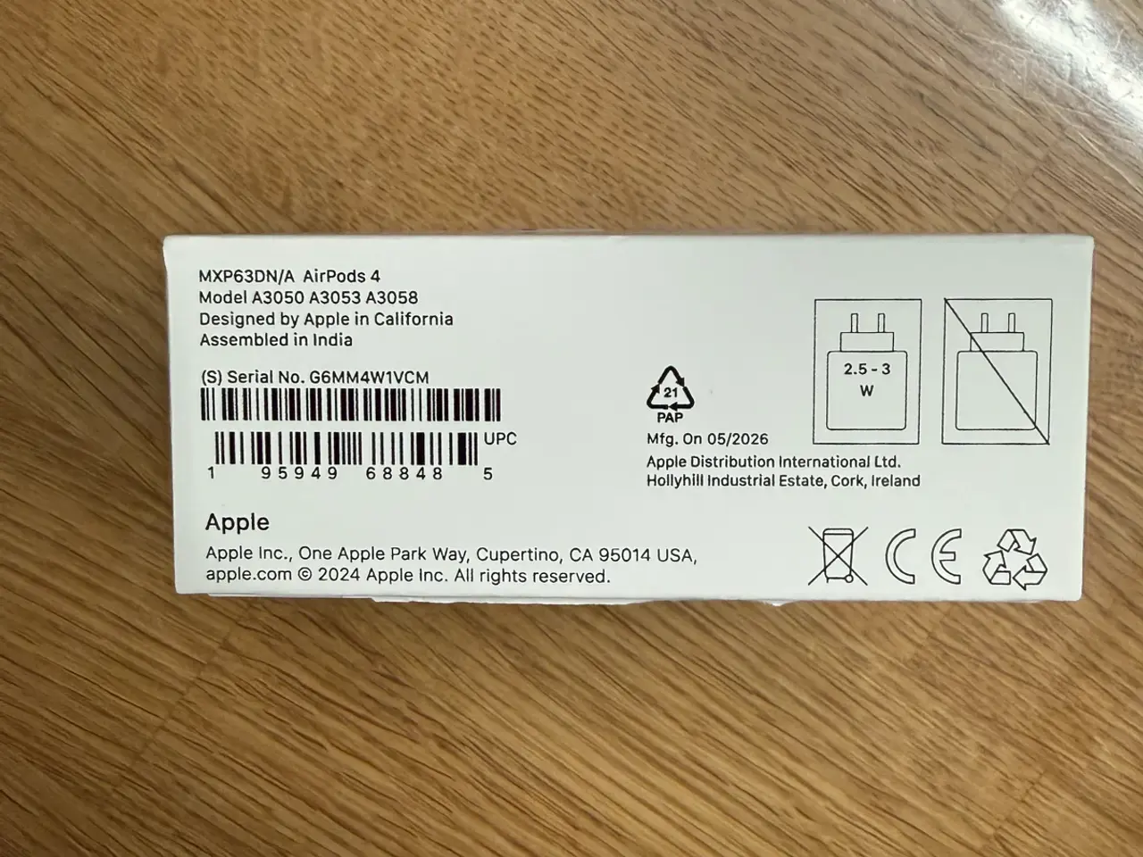 Billede 1 - AirPods 4 Apple