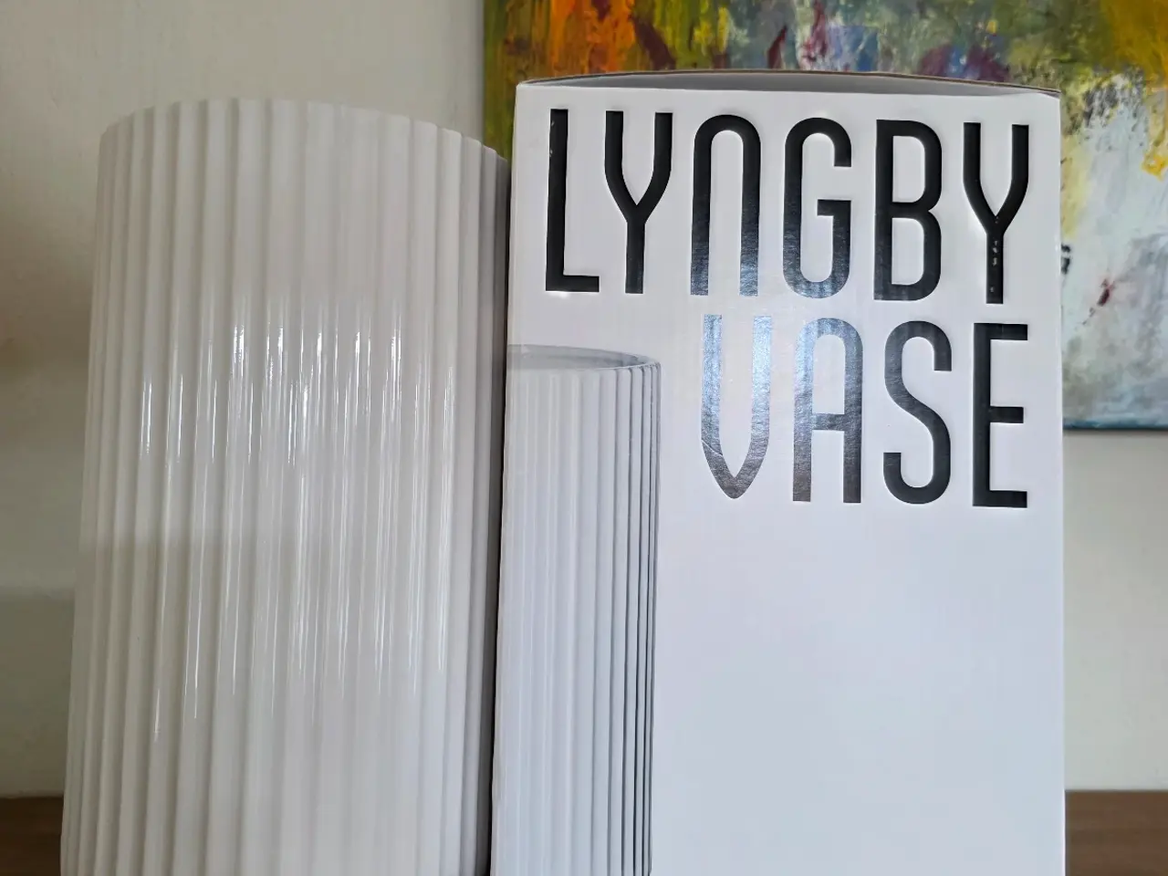 Billede 2 - Ny Lyngbyvase H. 25 cm