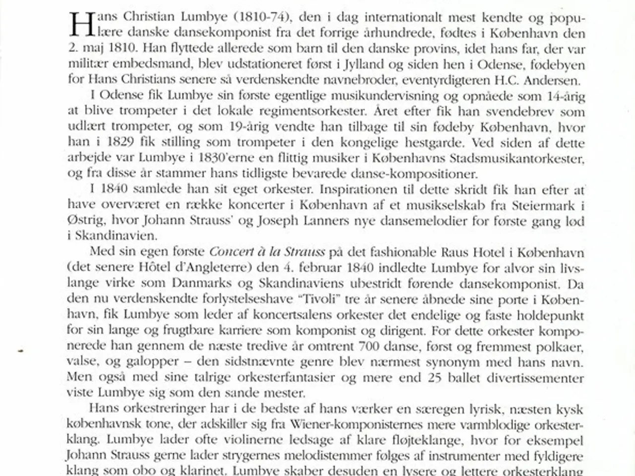 Billede 5 - H.C. Lumbye - Tivolis… – Samlede… – CD
