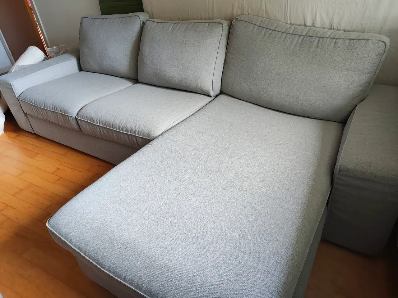Billede 3 - Sofa med chaiselong